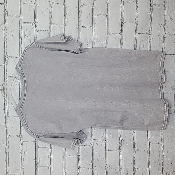 Licensed Band Merch West Coast's Own Ice Cube Graphic Stone Wash Tee Light Gray - Picture 7 of 17